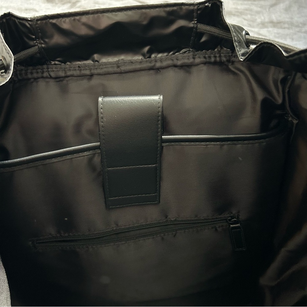 BEIS The Cargo Puff Backpack in Black Travel - Picture 13 of 13
